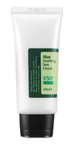 Aloe Soothing Sun Cream 50ml | Protector Solar Calmante con Aloe SPF50+ PA+++